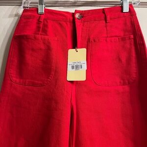Wide leg sailor pant